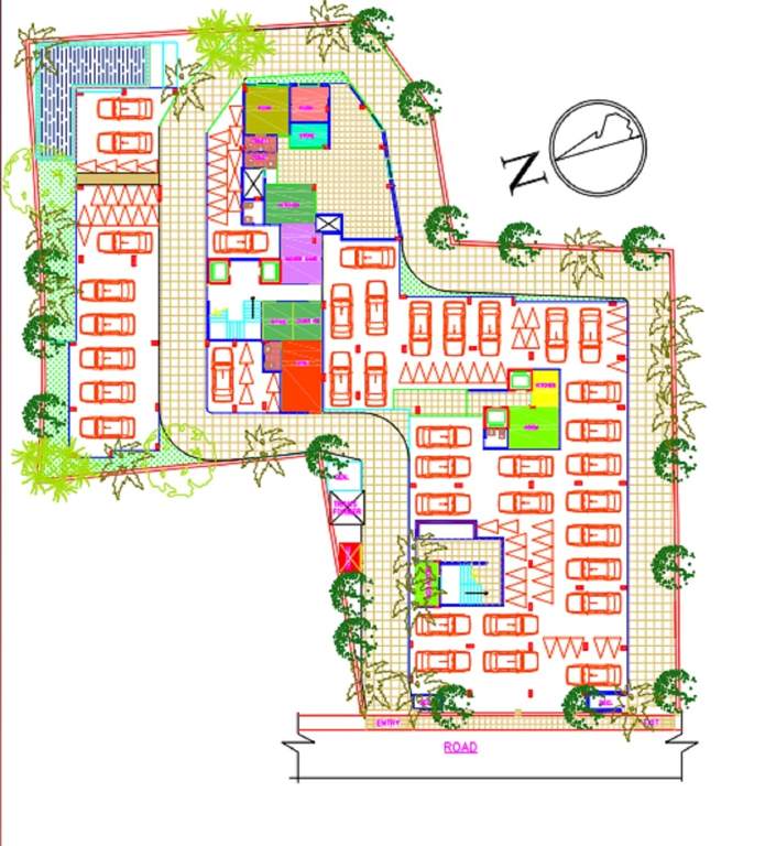  porospathor regency Porospathor Regency Cluster Plan for ground Floor