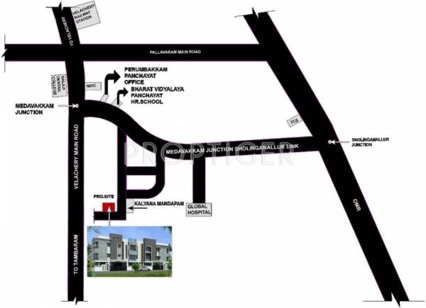 Images for Location Plan of StepsStone Srikaras