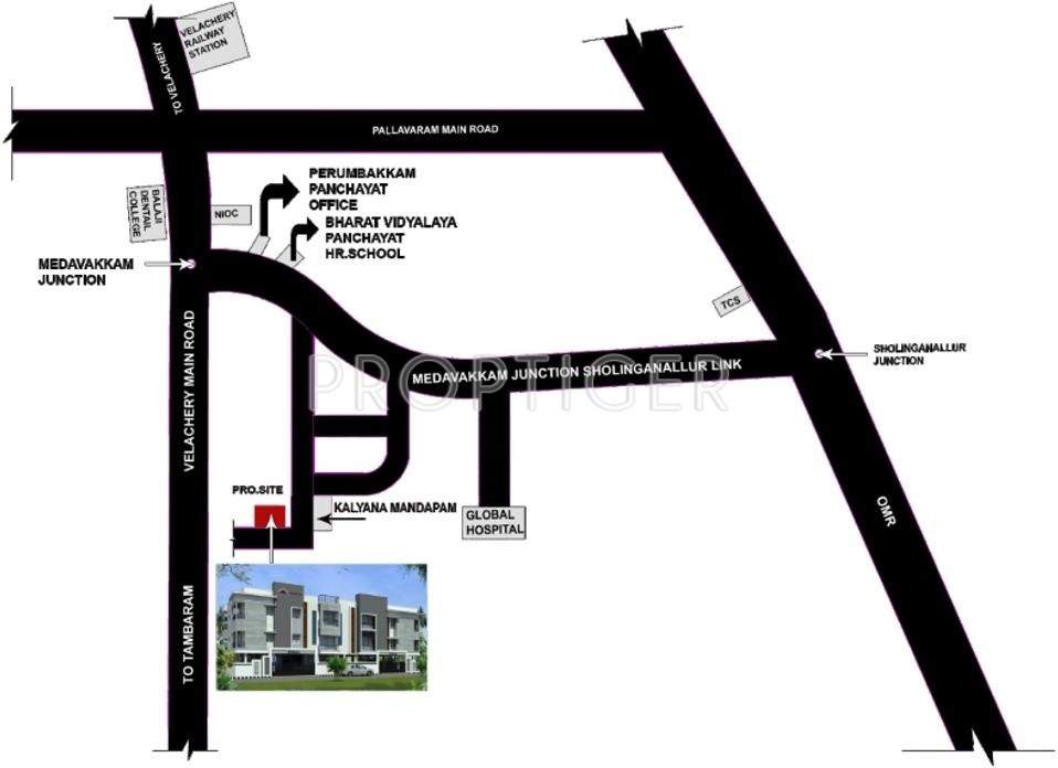 Images for Location Plan of StepsStone Srikaras