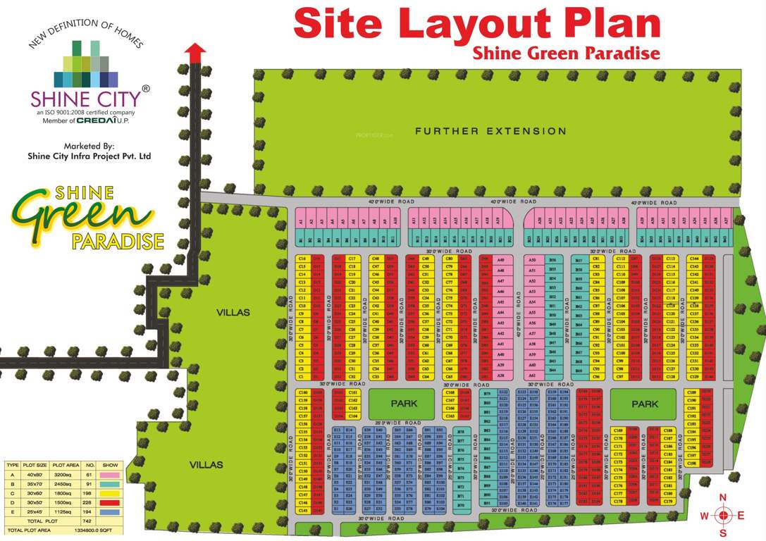 Images for Layout Plan of Shine Green Paradise