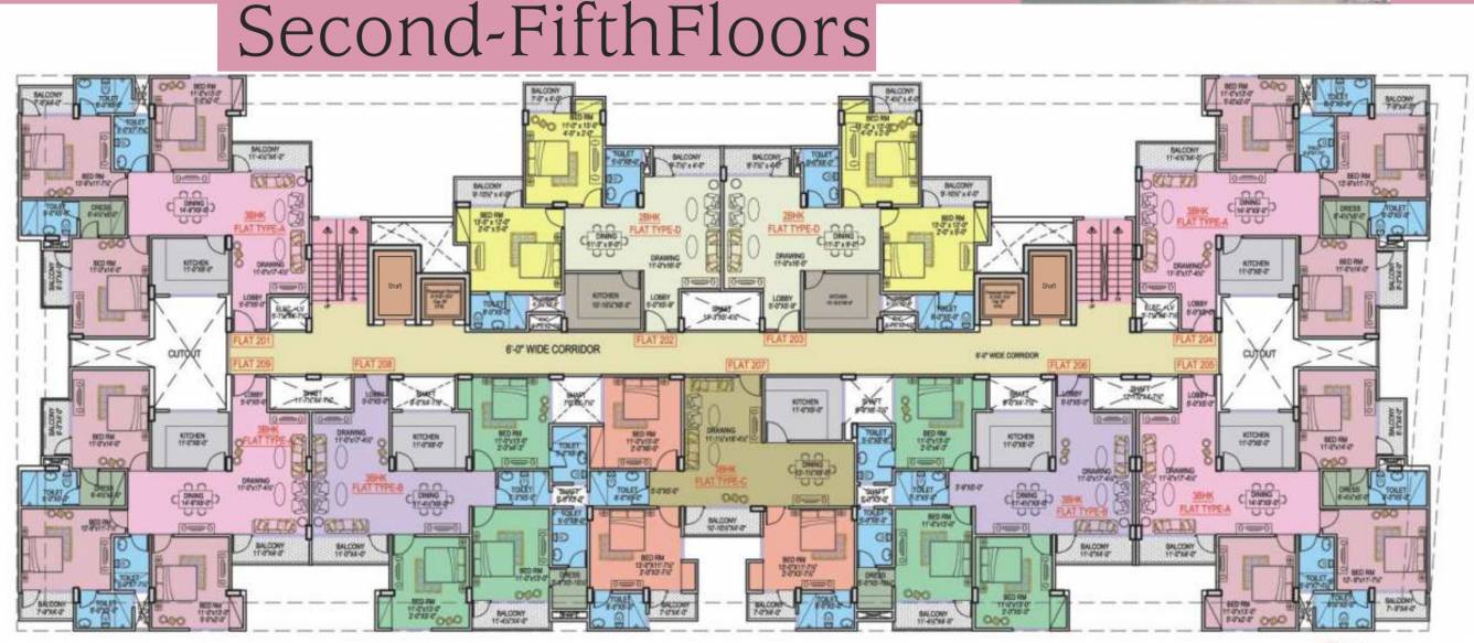 Images for Cluster Plan of Unique Builder Sanyog