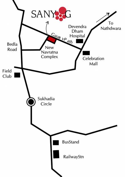 Images for Location Plan of Unique Builder Sanyog