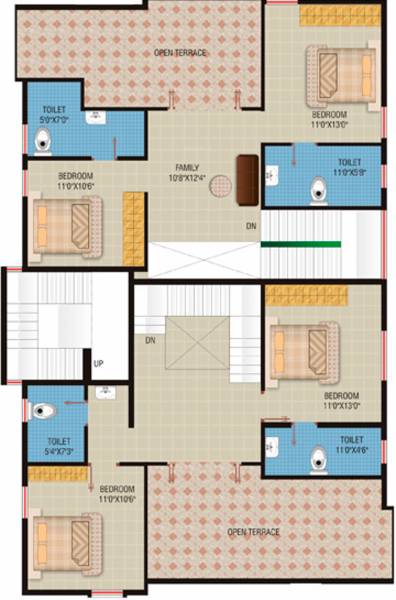 Images for Cluster Plan of Sagar Ventures Regency