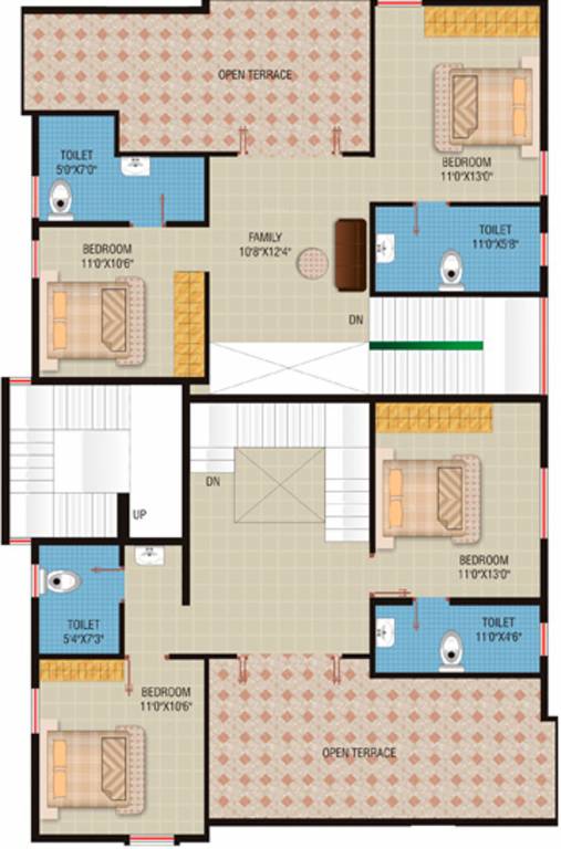 Images for Cluster Plan of Sagar Ventures Regency