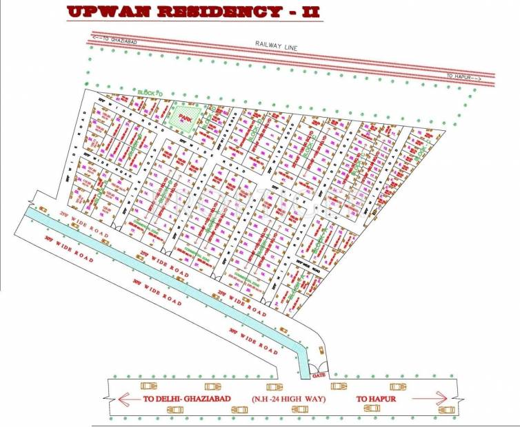 AKH Group Upwan Residency 2 Site Plan