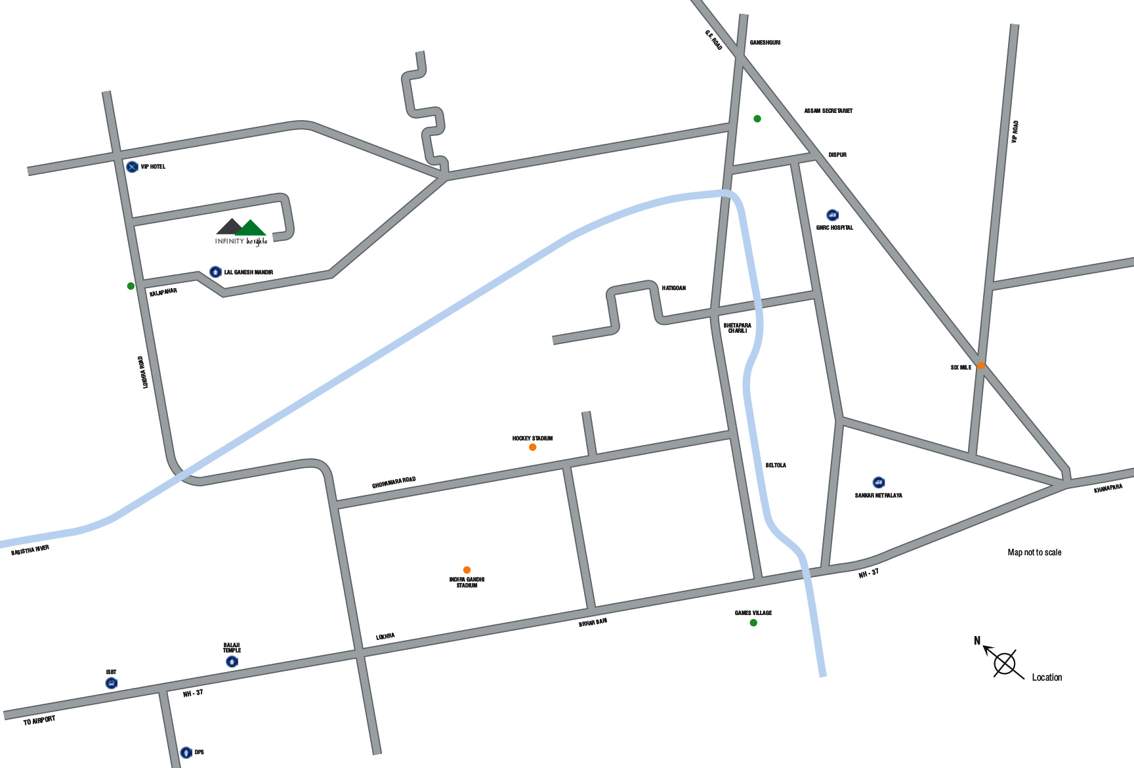  heights Images for Location Plan of Infinity Heights