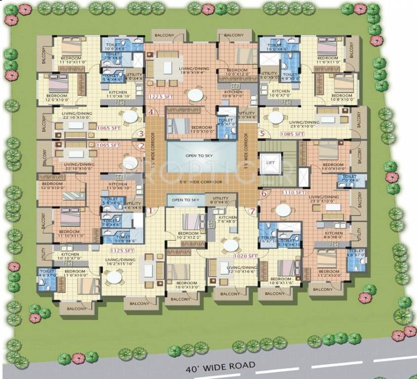 Images for Layout Plan of Srinidhi Greens