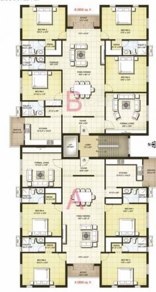 Images for Cluster Plan of Kgeyes Residency Kgeyes Arulagam