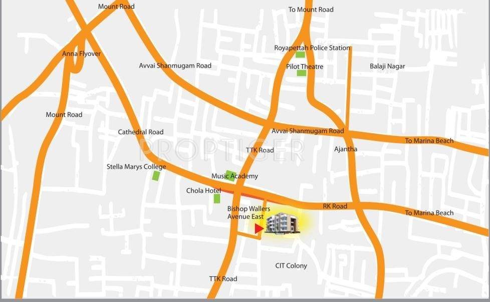 Images for Location Plan of Kgeyes Residency Kgeyes Arulagam