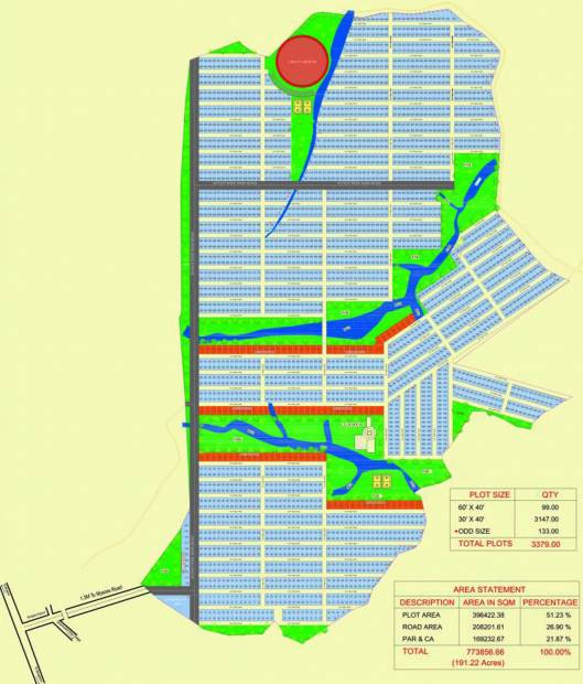 Images for Layout Plan of Rayan Budget Township