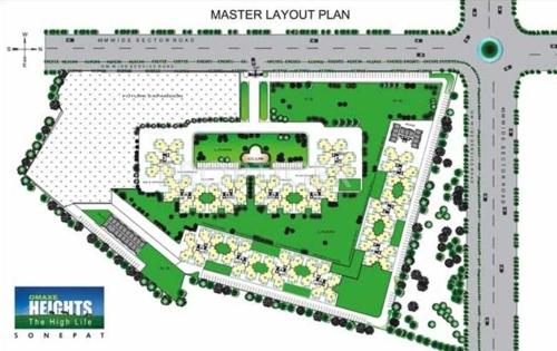  heights Images for Layout Plan of Omaxe Heights