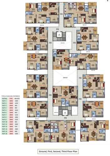 Images for Cluster Plan of Archana Classic classic Images for Cluster Plan of Archana Classic