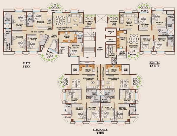 Images for Cluster Plan of Paras Paras Emperor