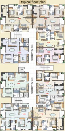 Images for Cluster Plan of Tulsi Shri Tulsi Sky City