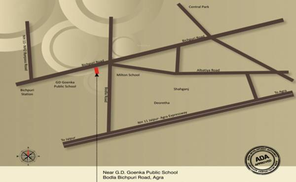 Images for Location Plan of Tulsi Shri Tulsi Sky City