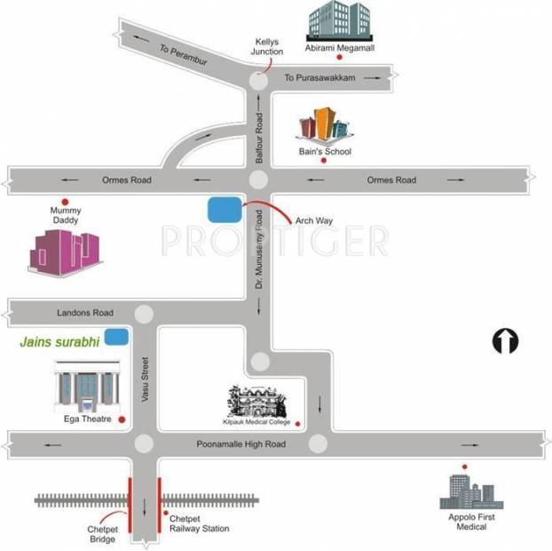 Images for Location Plan of Jain Surabhi