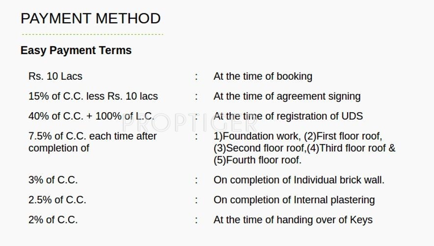 Images for Payment Plan of Kgeyes Residency Eternity Payment Plan