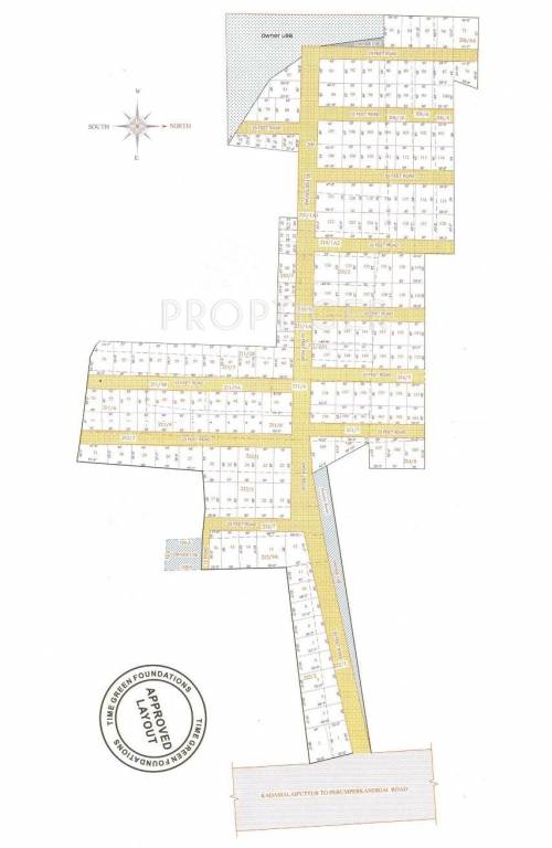 Time Green Foundations GST Avenue Layout Plan