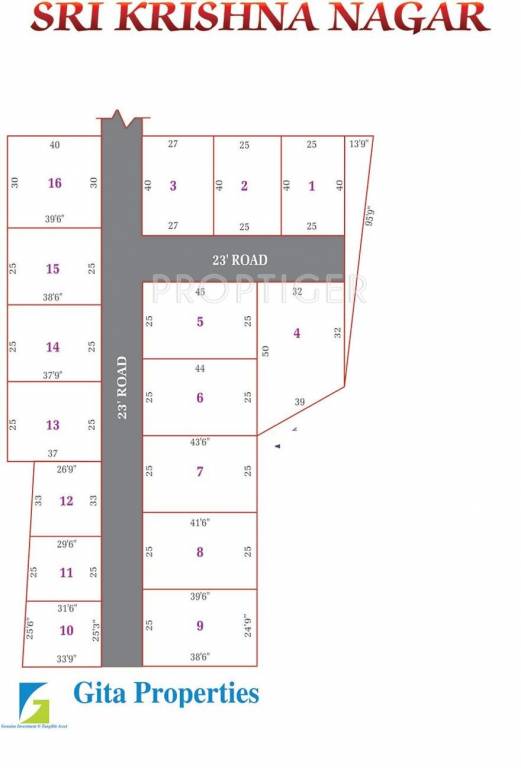 Images for Layout Plan of Gita Sri Krishna Nagar