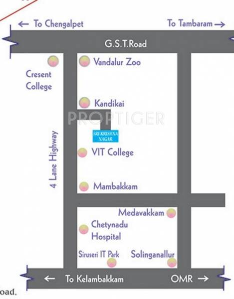 Images for Location Plan of Gita Sri Krishna Nagar