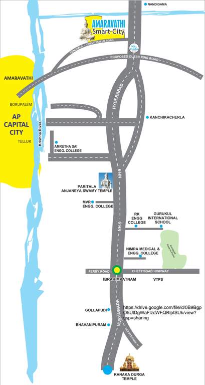 Images for Location Plan of Aarna Amaravathi Smart City