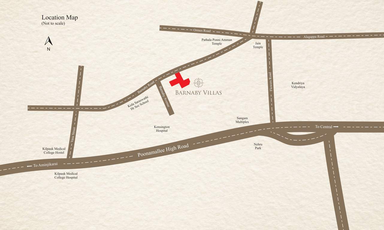  barnaby villas Images for Location Plan of Subasri Barnaby Villas