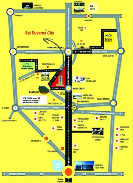 Images for Location Plan of Moksha Sai Suvarna City