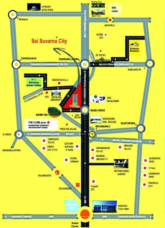 Images for Location Plan of Moksha Sai Suvarna City