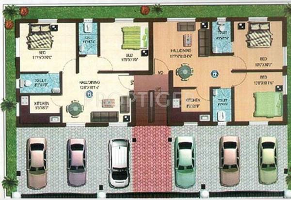 Images for Cluster Plan of Amraa Properties Pashas Residency