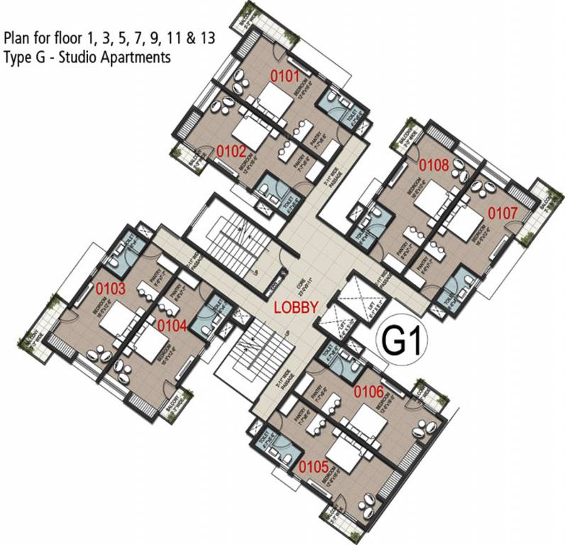 Images for Cluster Plan of Infinity Krishna Bhumi