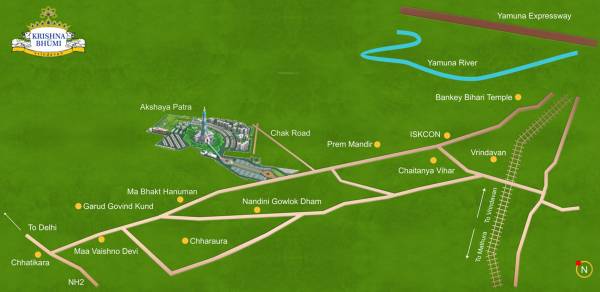 Images for Location Plan of Infinity Krishna Bhumi