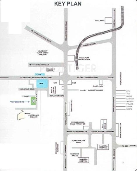 Amraa Properties Prime Rose Location Plan