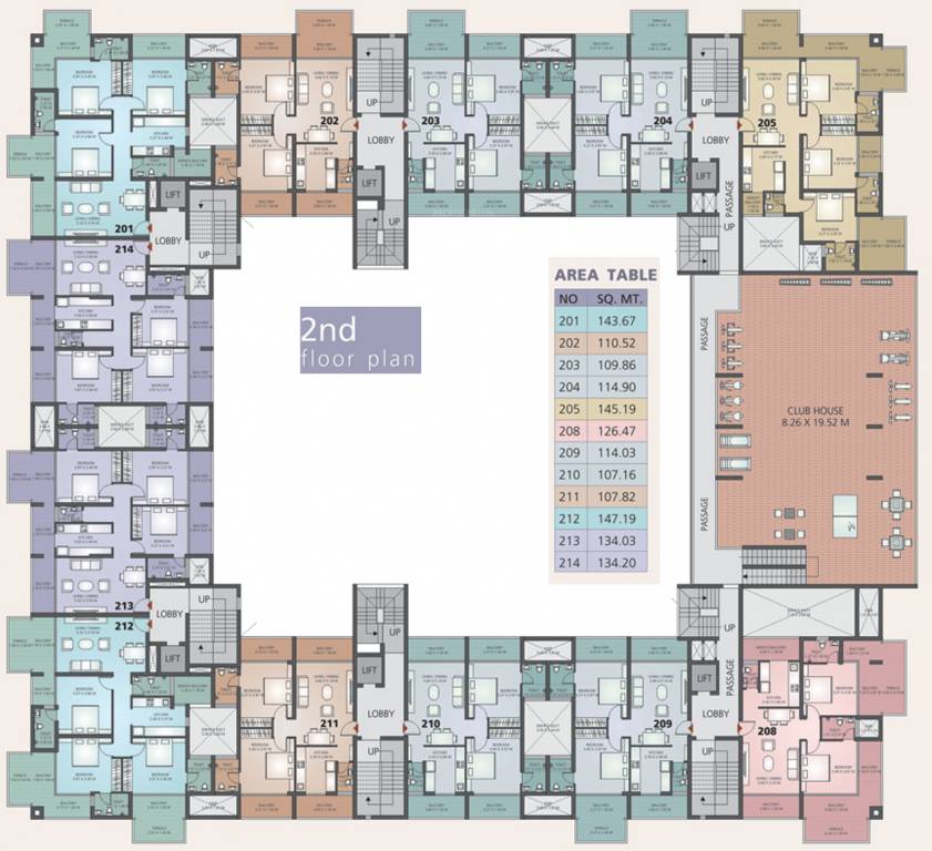  elements Images for Cluster Plan of Shantilal Elements