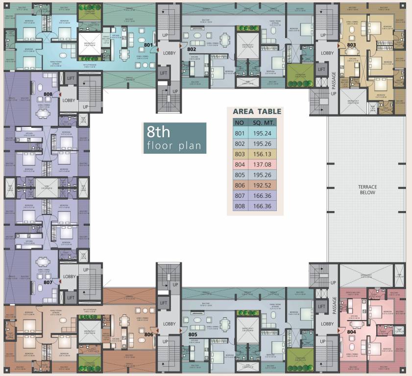  elements Images for Cluster Plan of Shantilal Elements