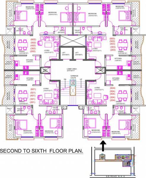 Images for Cluster Plan of Sunita Orchid Images for Cluster Plan of Sunita Orchid