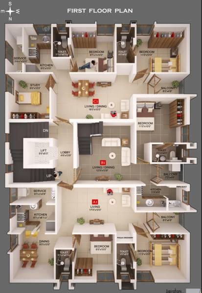 Images for Cluster Plan of Acacia Chamanthi
