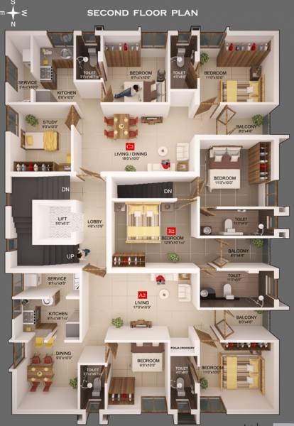 Images for Cluster Plan of Acacia Chamanthi