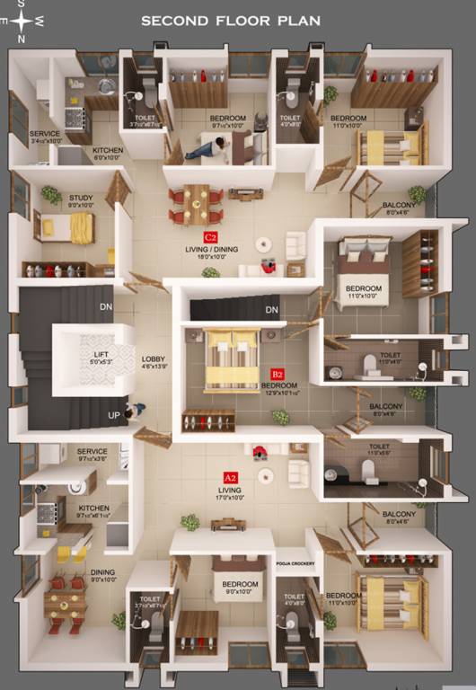 Images for Cluster Plan of Acacia Chamanthi