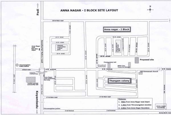 Images for Location Plan of Acacia Krishna Kamalam