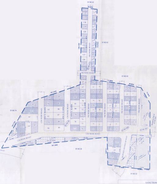 Images for Layout Plan of Akshaya Prakruthi Brindavana