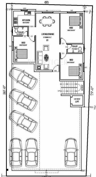 Images for Cluster Plan of AP AP Meenakshi Sankaran Castle