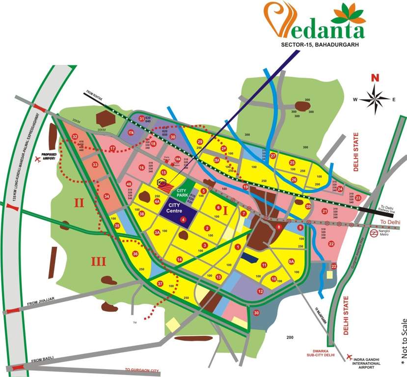 vedanta Images for Location Plan of KLJ Vedanta