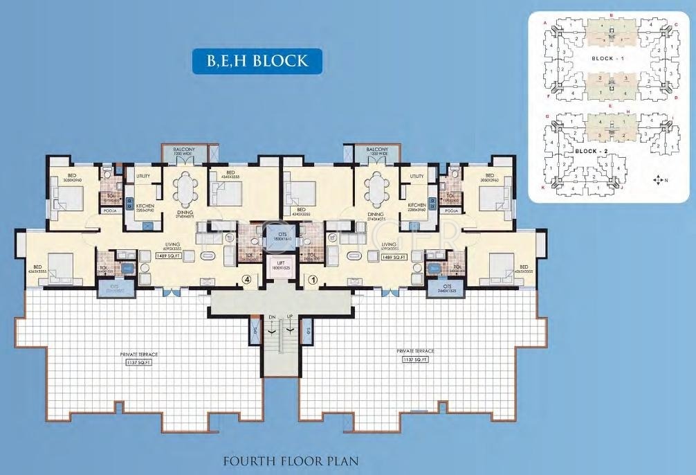Images for Cluster Plan of Navin Jayaram Gardens