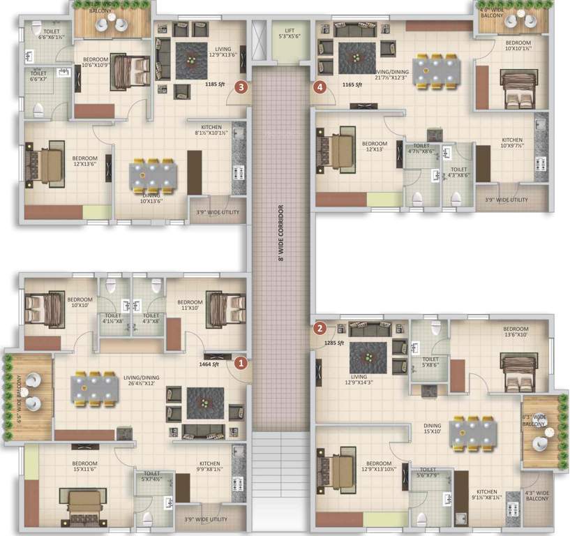  purple tunes Images for Cluster Plan of Anuhar Purple Tunes