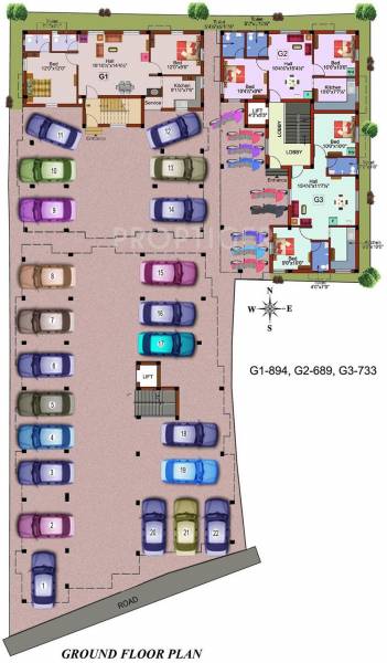 Images for Cluster Plan of Rajus Rail View Images for Cluster Plan of Rajus Rail View