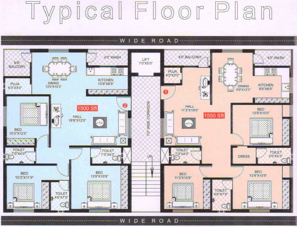 Images for Cluster Plan of Prem Prem Nest
