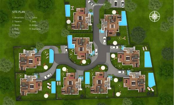 Images for Layout Plan of Vianaar La Maroma Estate