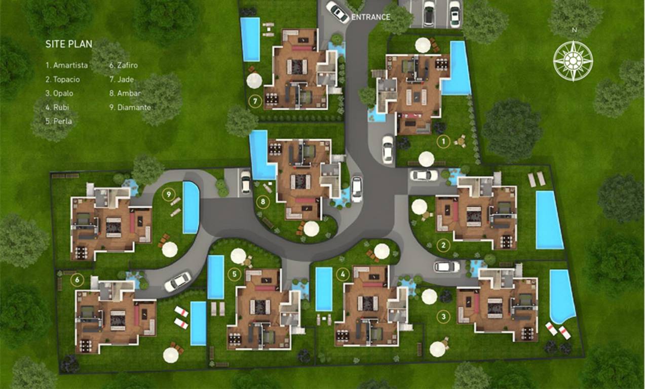 Images for Layout Plan of Vianaar La Maroma Estate