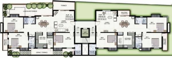 Images for Cluster Plan of Navin Srivatsam