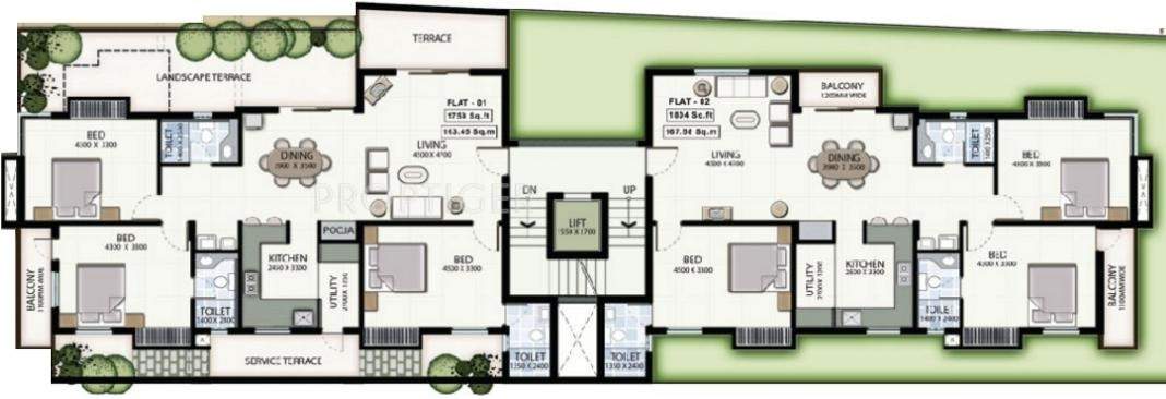 Images for Cluster Plan of Navin Srivatsam